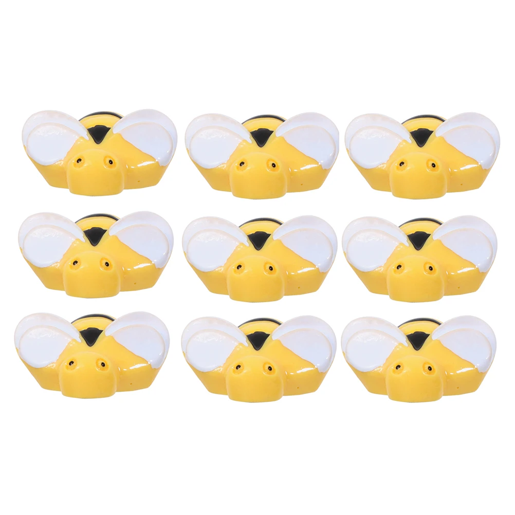 

9Pcs Bees Refrigerator Magnets Resin Funny Fridge Decor for Kitchen Office Whiteboard Locker Magnets Decorative Fridge Gifts
