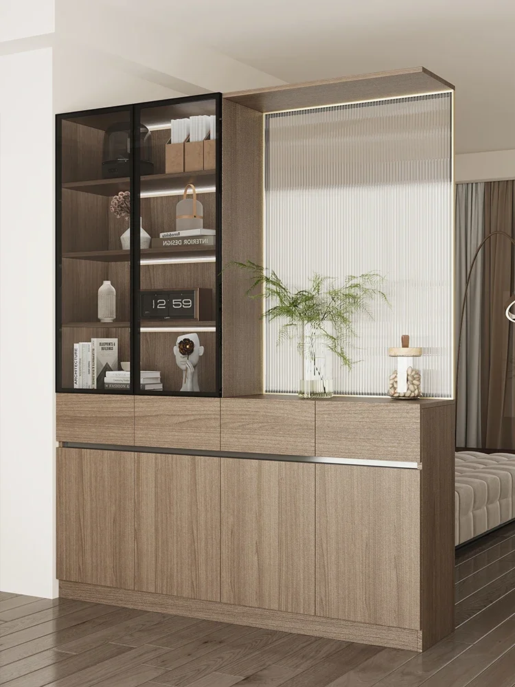 Entrance cabinet, modern and simple decoration, screen partition