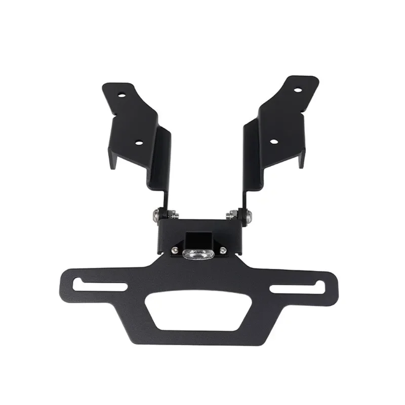 Foldable Motorcycle License Plate Holder Aluminum With Light For 450MT/800MT-X 2024-2025