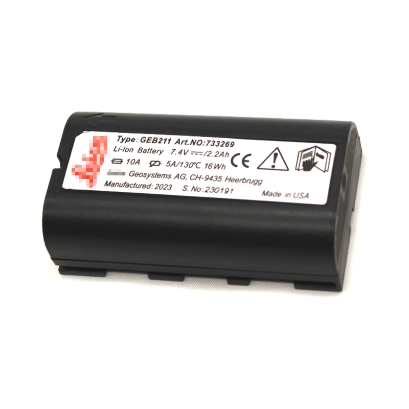 

Li-ion Battery GEB211 for Leic RX900 & RX1200 ATX900 & 1230 Total Station