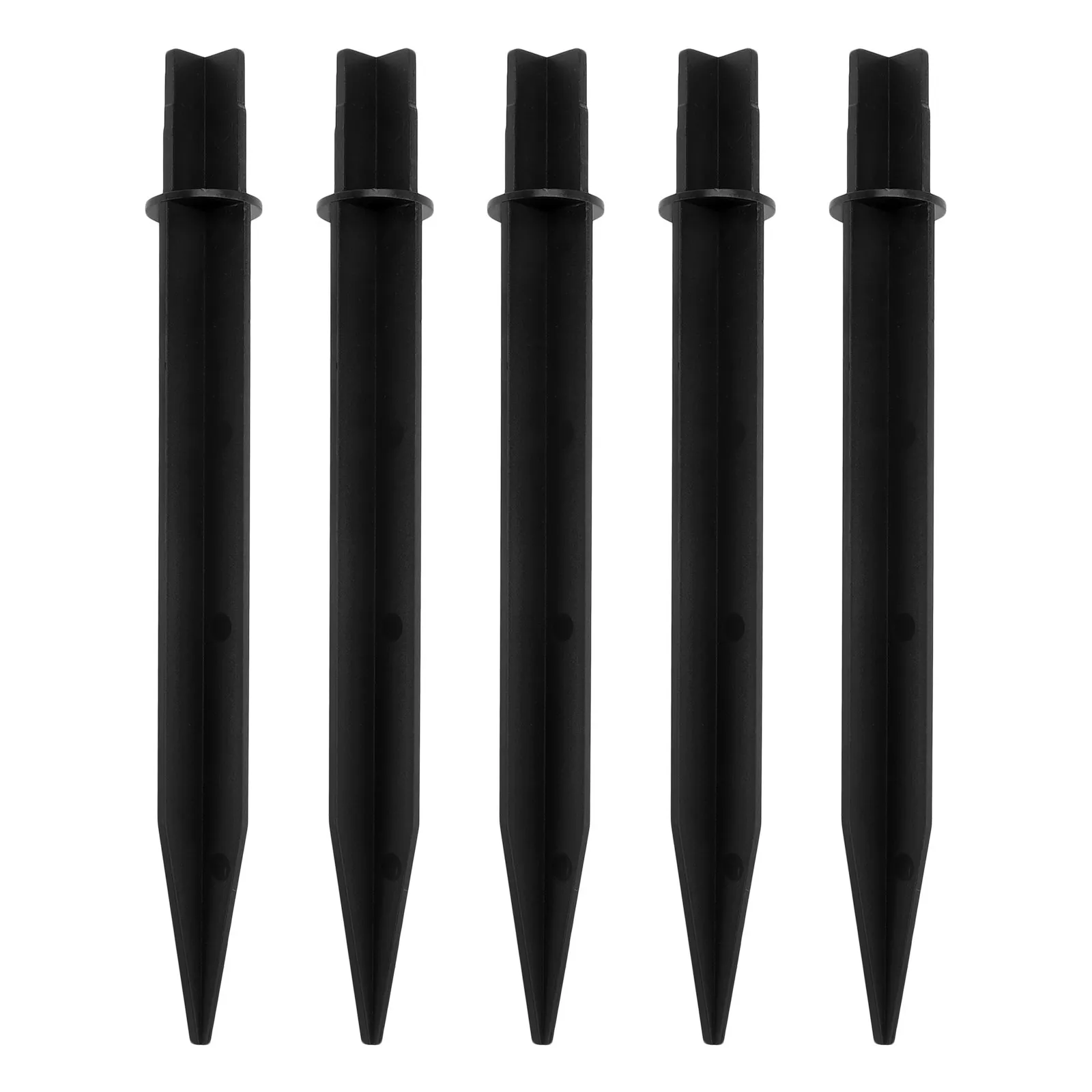 5Pcs Plastic Weather Solar Light Ground Stake For Resistant Lawn Landscape Lighting Pathway Walkway