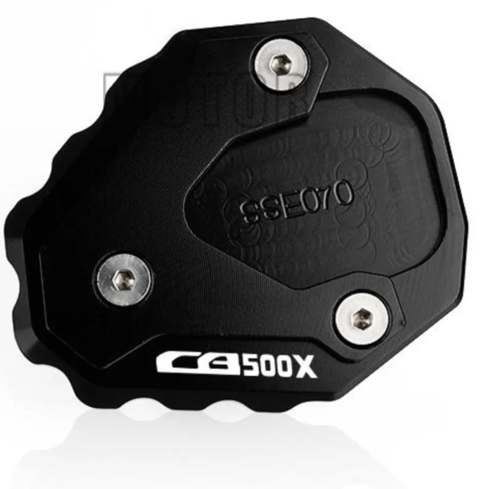 Para HONDA CB500X CB 500X CB500 X 2017-2021 motocicleta CNC soporte ampliar placa pie soporte lateral ampliador extensión soporte Pad