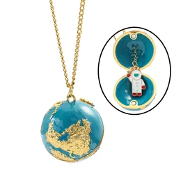 1PC Creative Care for the Earth and the Environment Theme Advanced Design Style Necklace