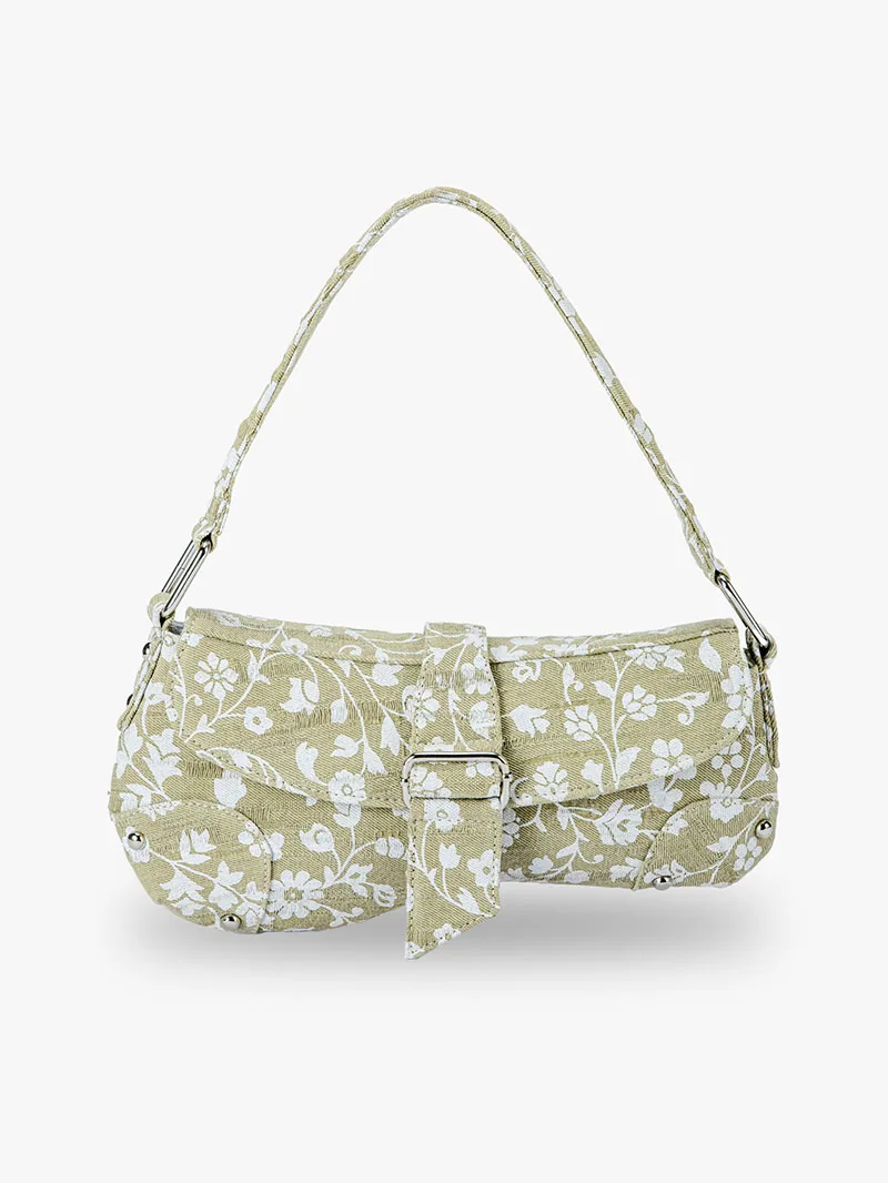 Новая модная женская элегантная сумка через плечо, высококачественная роскошная брендовая женская сумка с цветочным узором, модная женская сумка