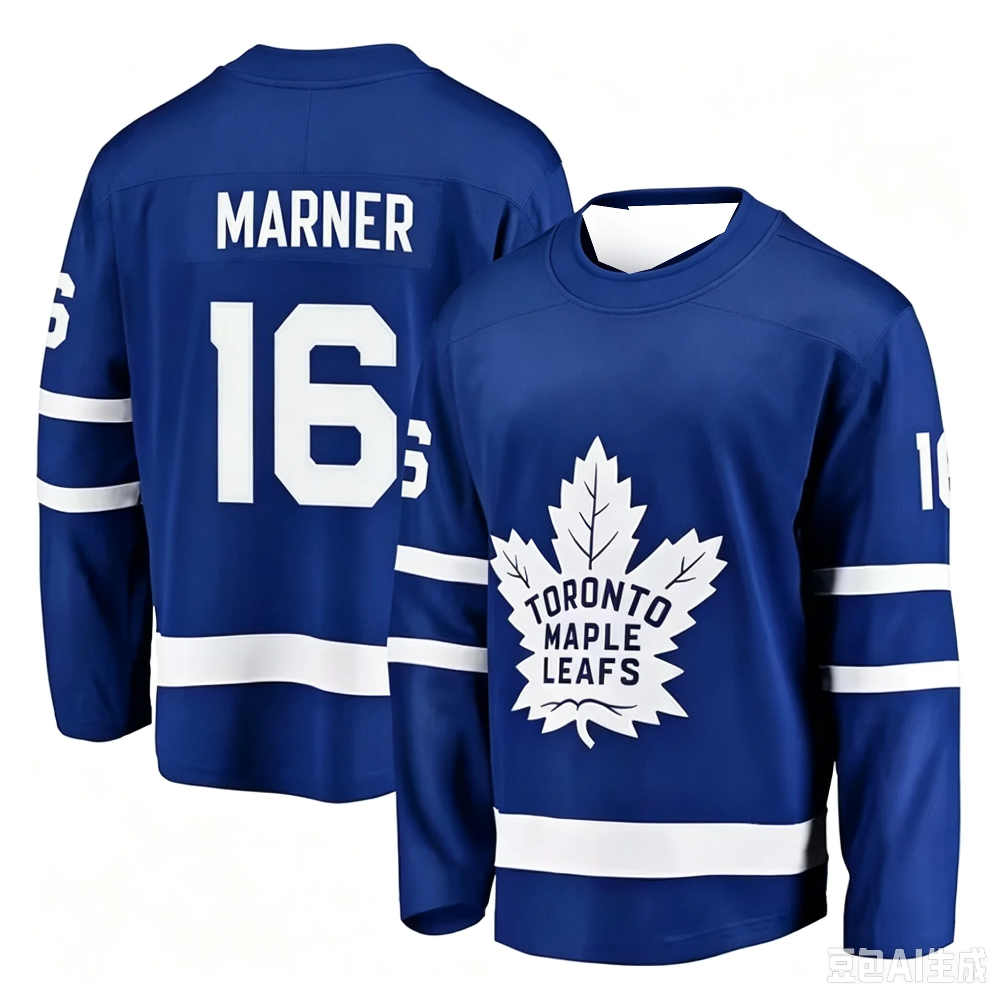 2026 Toronto Maple Leafs Blaues Eishockey-Trikot Neues Herren-Langarm-T-Shirt 3D Schnelltrocknend Atmungsaktiv Lässiges Training Familien-Trikot 2026 – Detail 5