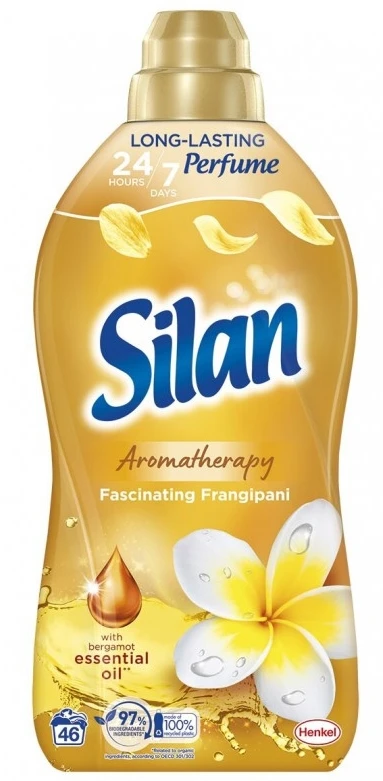 Silan Aromatherapy Flushing Fluid Frangipani 1012 ml 46 Laundry