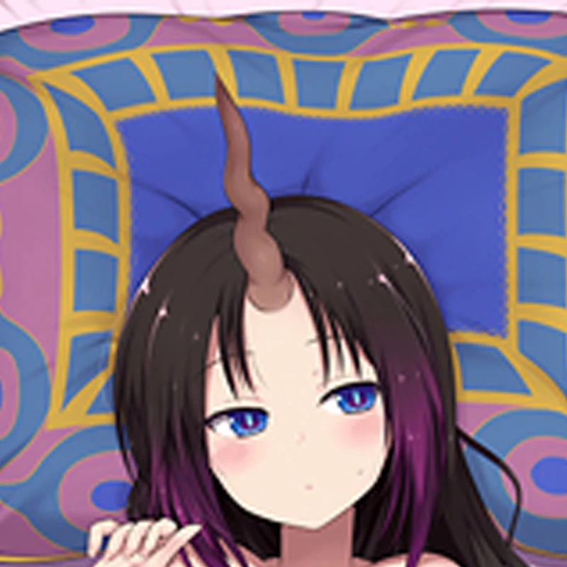 

New Pattern Anime Elma Dakimakura Hugging Body Pillow Cover Case double-sided printing‌