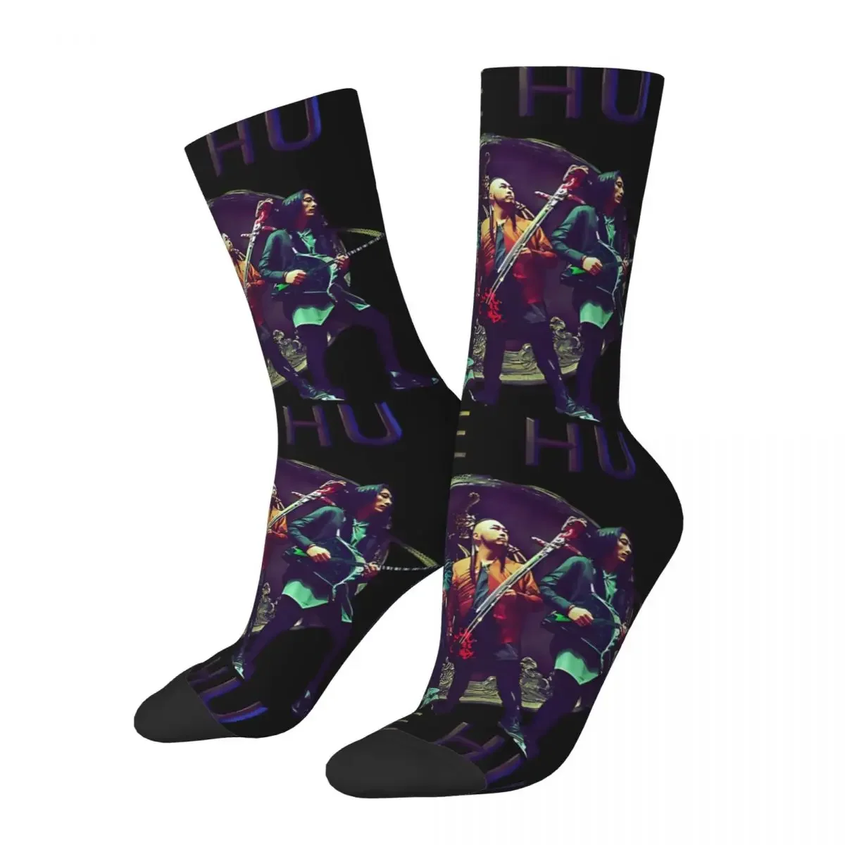 Vintage Together Men's compression Socks Unisex T-The Hu Street Style Seamless Printed Novelty Crew Sock