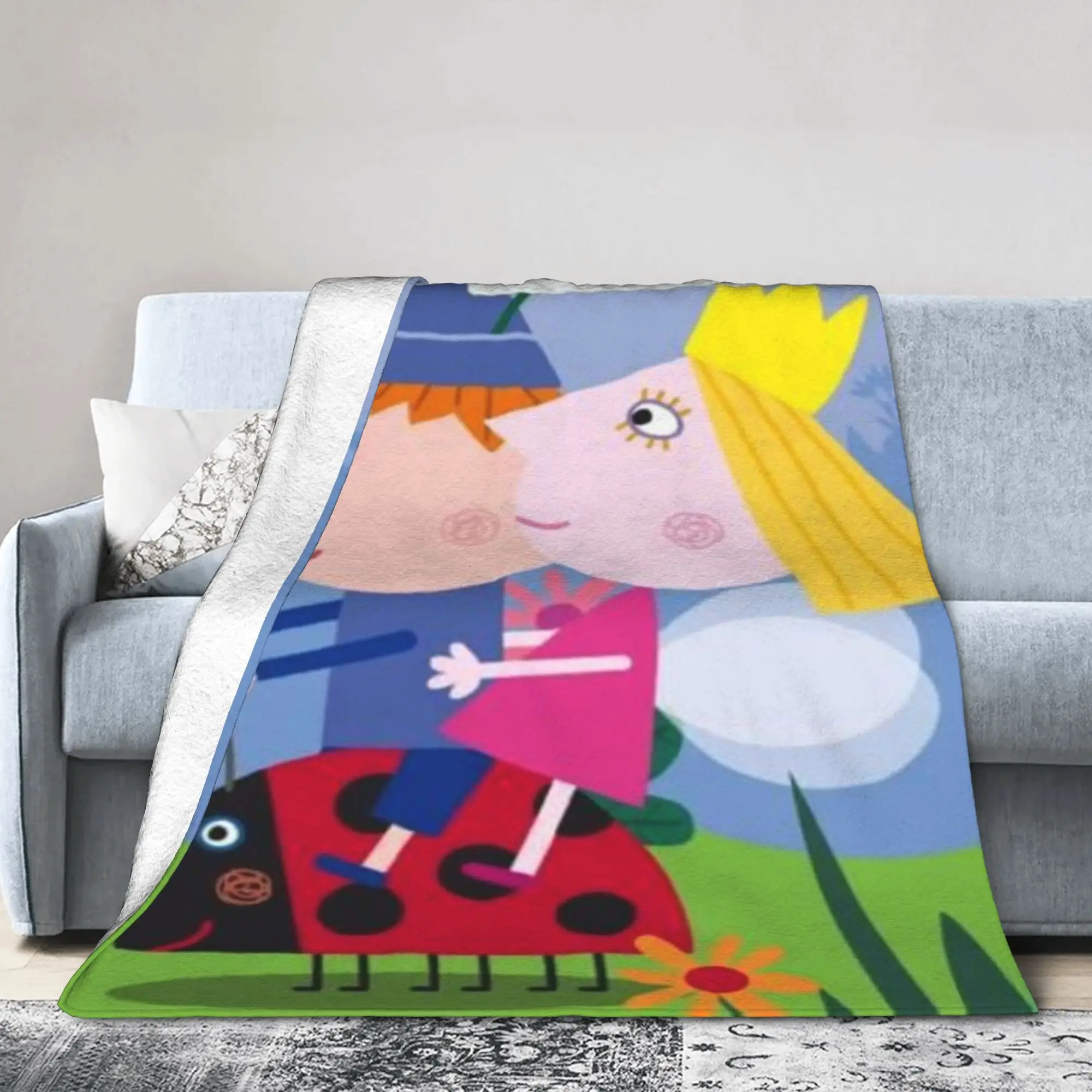 مريح بن ومملكة هولي بن هولي بطانية الاشياء غرفة الزخرفية رمي بطانية سوبر لينة الصوف لغرفة النوم #1