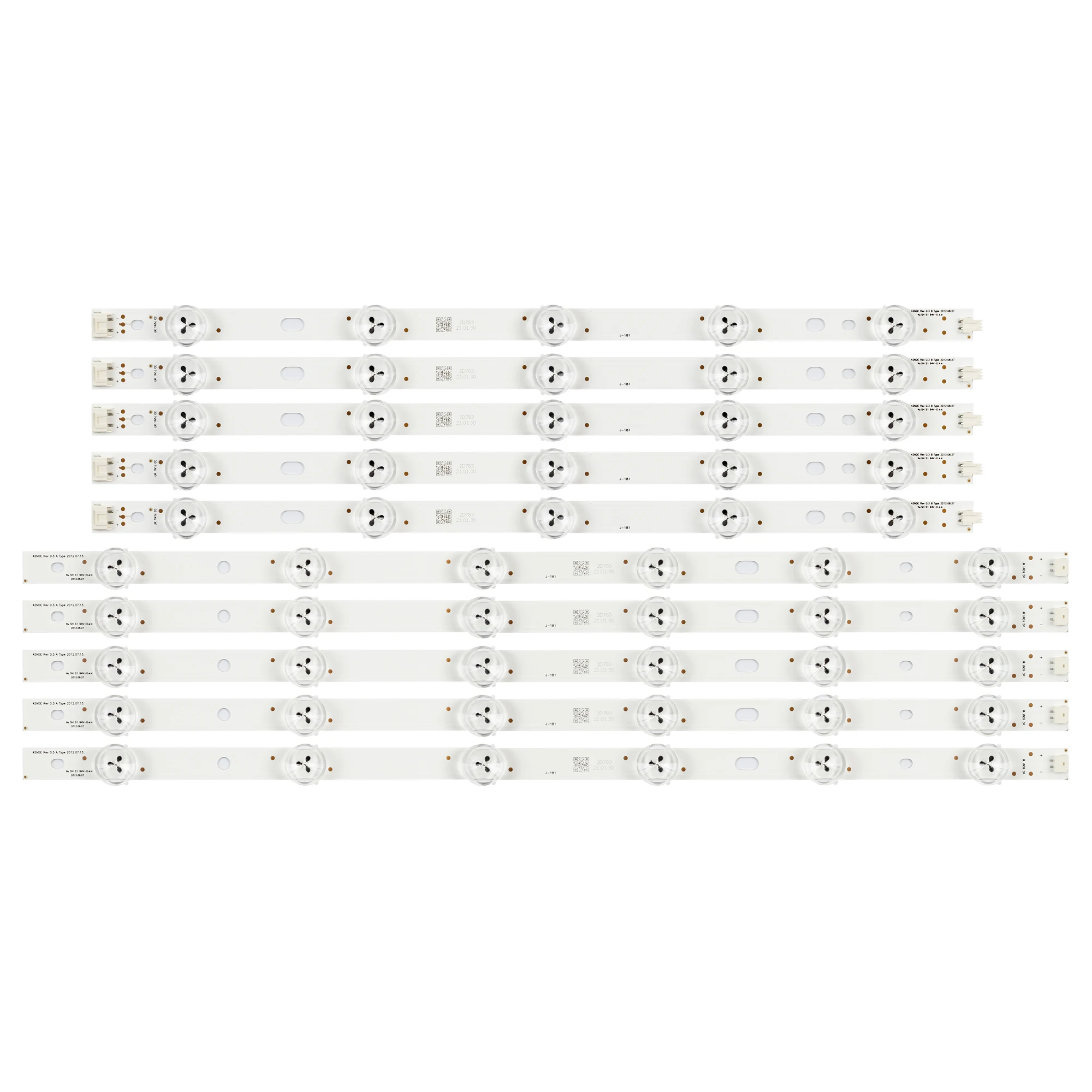 

LED Backlight strip 11 lamp For LG Innotek 42 NDE Rev 0.3 A B Type 42LN5100-CP 42LM3450 42LS345T 42LS3150-CA SVL420A60 A-TYPE B