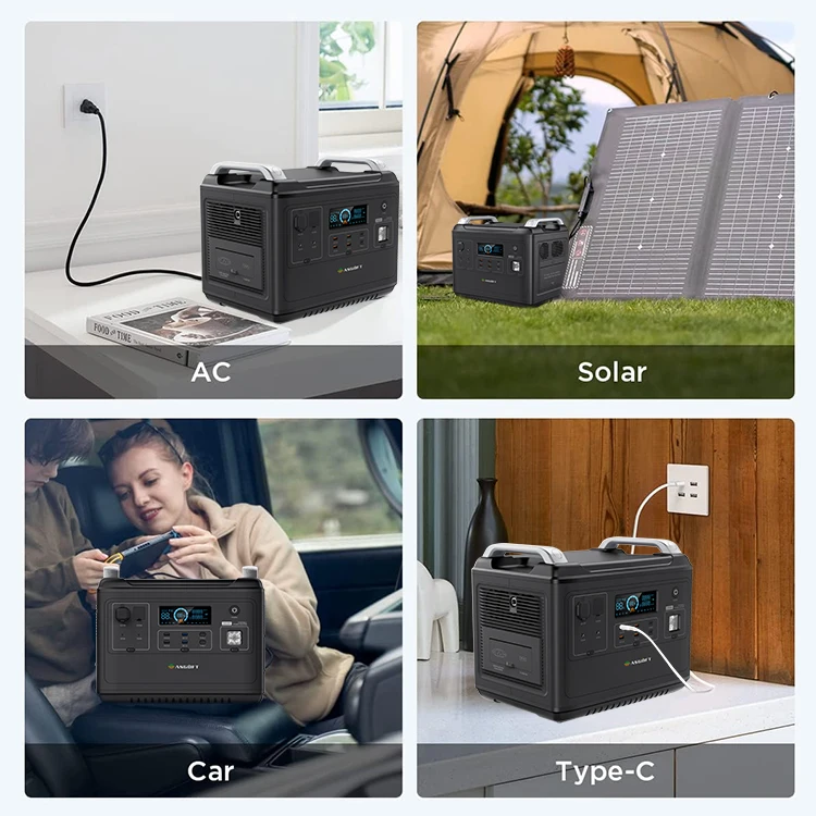 1200W 2000W 3600W 5V 12V Charge Power Station Power Bank for USB*4 PD*4 DC*2 Outdoor Power Supply Portable Charger High Capacity