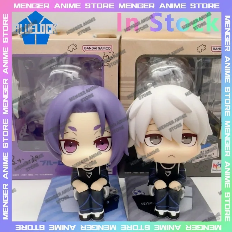 

Anime Blue Lock Mikage Reo Nagi Seishiro Mega House Look Up Sitting Pose Action Figure Statue Collectible Model Decoration Toys