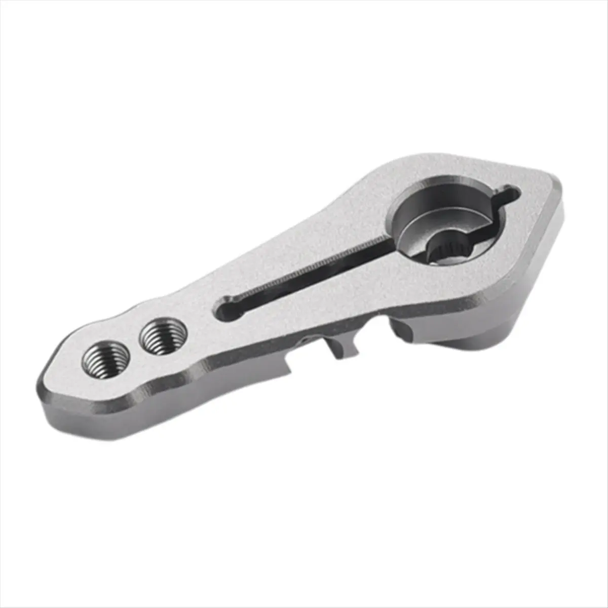 New arrival 25T Servo Horn Upgrades for Standard Servo Motors for TRX4 SCX10 1/10 RC Silver - view 3
