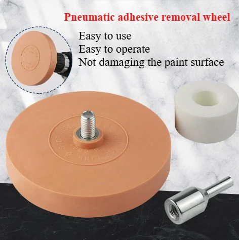Rubber polishing wheel car tire，4-inch rubber removal wheel Pneumatic rubber removal disc
