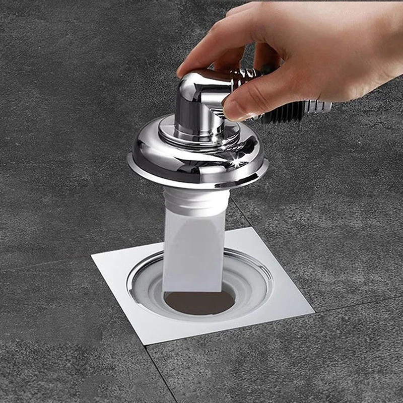 المضادة للرائحة المضادة للفائض مكافحة الحشرات مغسلة غسالة غطاء لبالوعة بالأرضية ثلاثة شق موصل ربط 2in1 الأجهزة #3