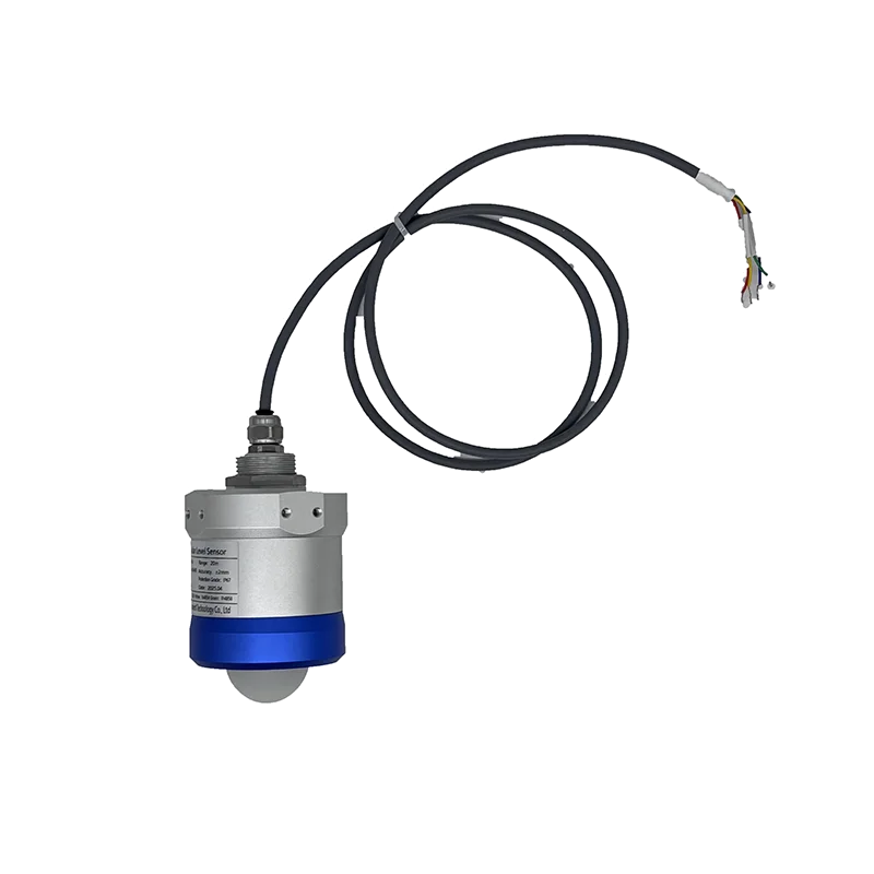 80 GHz Factory Radar Liquid Cement Silo Water Level Transmitter Non-contact Water Tank Level Alarm Sensor