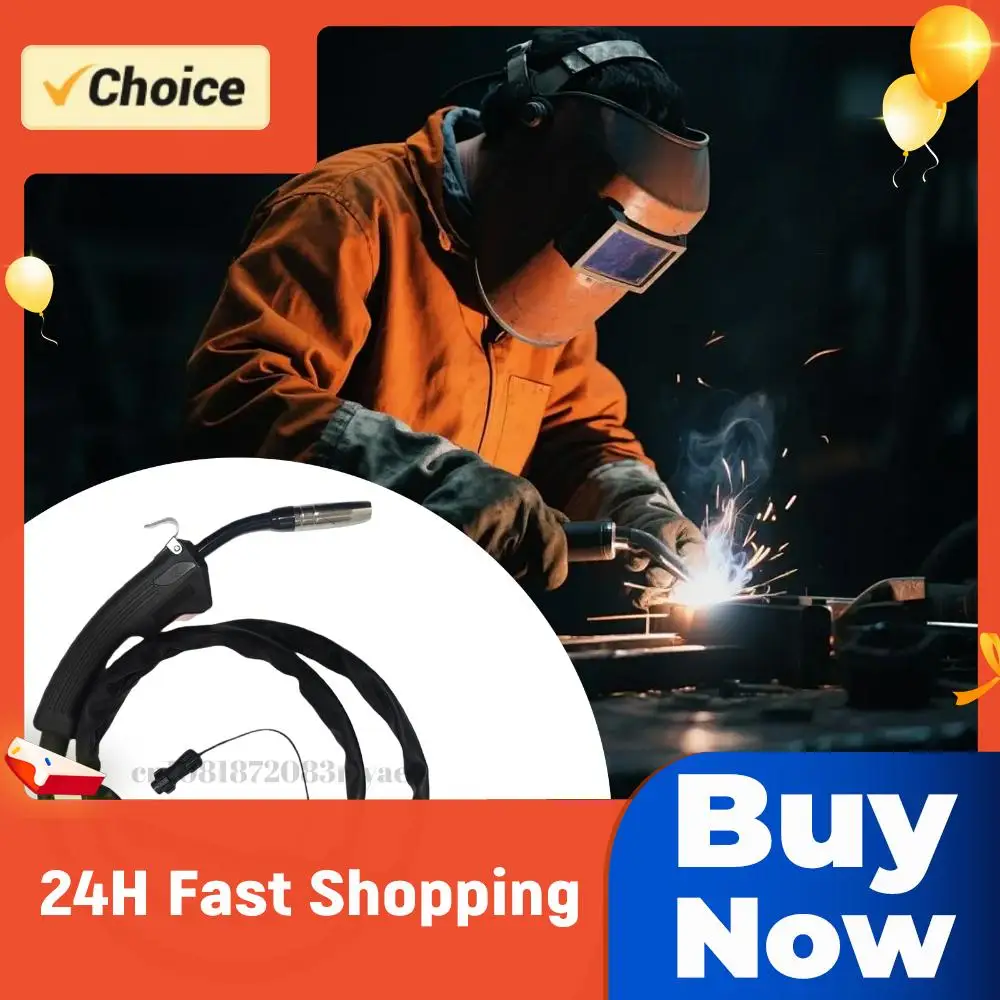 

Semiautomatic F180 180A FLUX 14AK Airless Welding Gun 2-meter Welding Torch Small Welding Machine Flux Cored Wire