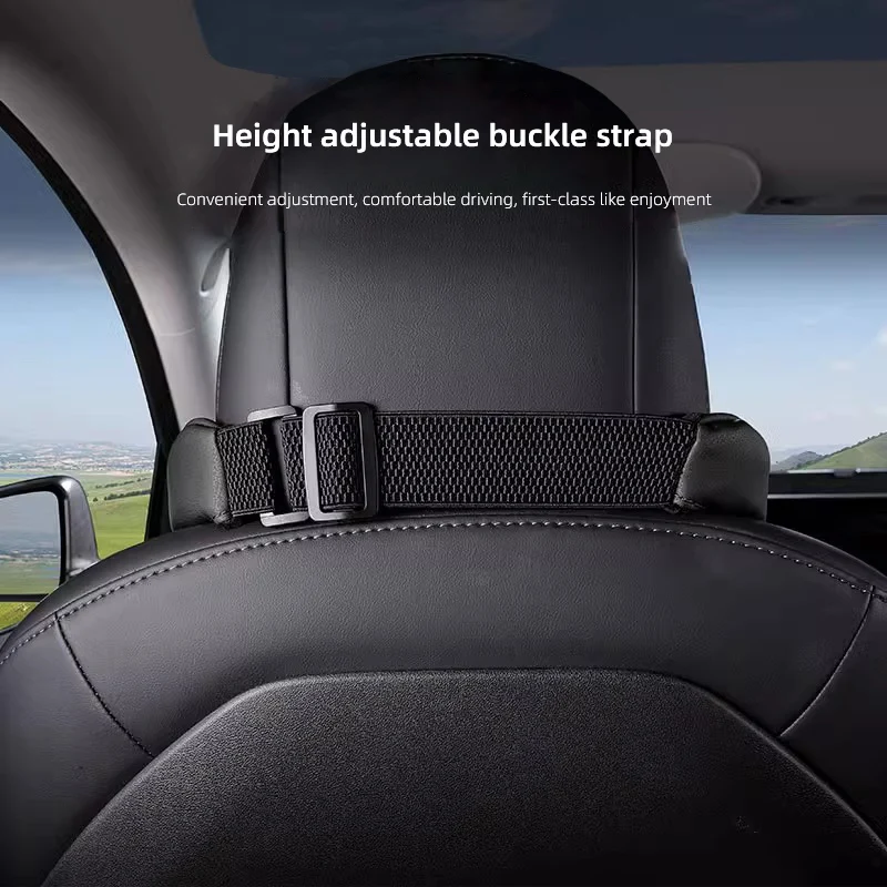 وسادة حماية لمقعد الرأس من الجلد على مستوى S حصريًا من تسلا لطراز تسلا 3 S X Model Y Cybertruck Roadster SpaceX