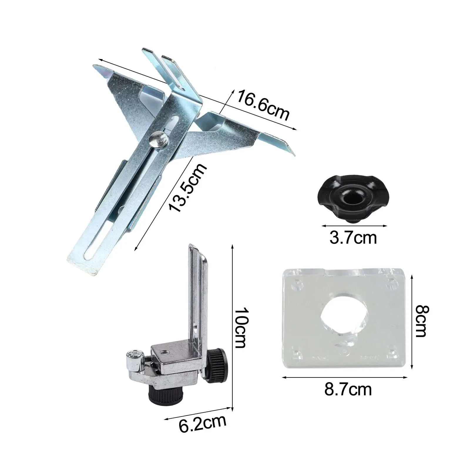 

Router Edge Guide Template and Trimmer Assembly for Models For 3710 and 3709 Provides Accurate and Stable Edge Cutting Support