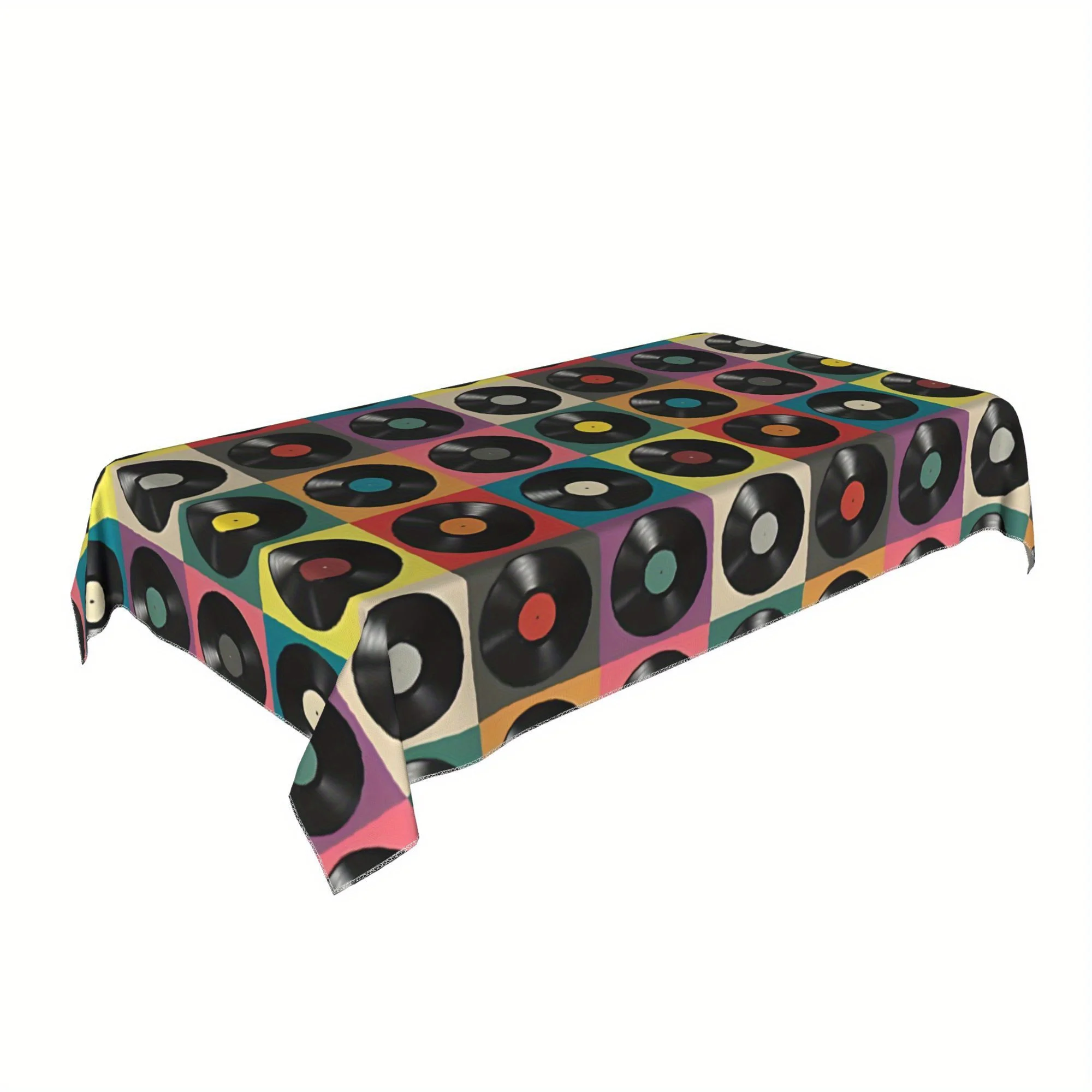 Soft, fashionable and beautiful 1-piece DJ vinyl record cover - Vibrant music-themed designxzj