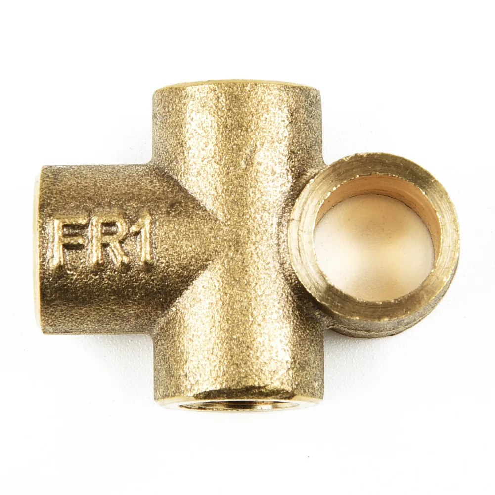 

Reliable 3 WAY Tee Piece Brake Clutch T Connector, Suitable for Metric M10 Pipe, Ensures Smooth Brake Operation