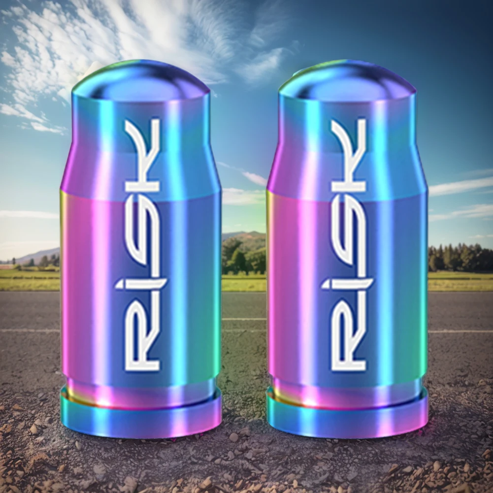 أغطية صمامات بريستا للدراجة المعدنية على الطرق الجبلية، غطاء صمام الدراجة المقاوم للغبار لمعدات ركوب الدراجات الجبلية