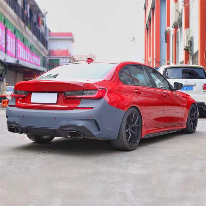

MT Style Body Kit for 3 Series G20 G28 Pre-Facelift Auto Parts PP Material Bumpers Side Skirts 2018-2022