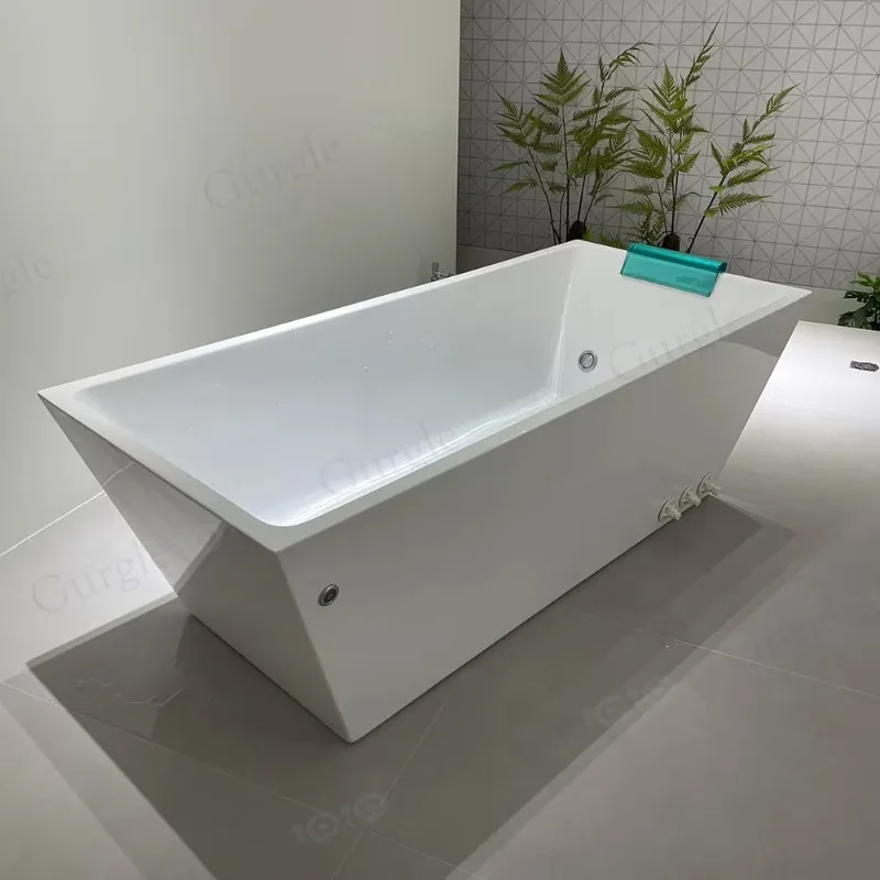 

Hot Sale Acrylic Cold Plunge Athlete Ice Bathtub Spa Massage Tub Freestanding Ice Bath Tub With Nozzle Jets