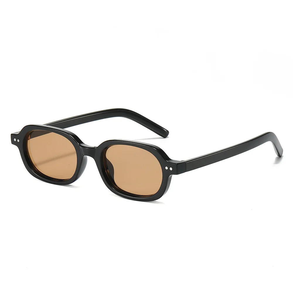 Unisex Retro Oval Frame Eyewear Fresh Color Tint Colorful Sun Glasses for Men And Women image 4