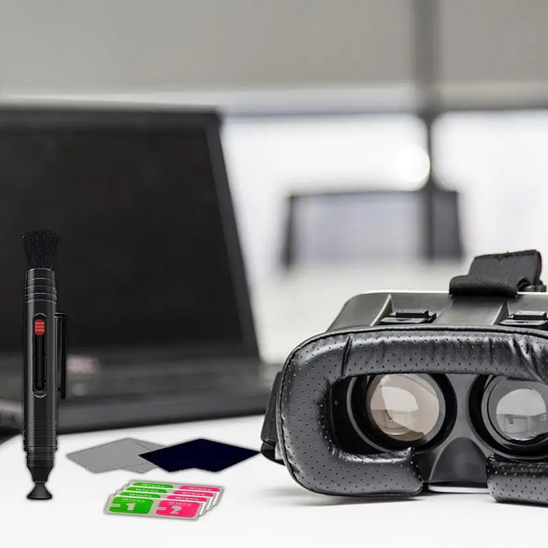휴대용 다기능 VR 렌즈 청소 펜 키트, 먼지 클리너 브러시 공기 먼지 송풍기, 드론 AR VR 액세서리, 27 개