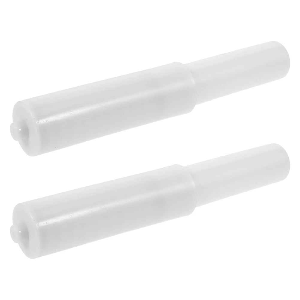 

2pcs ToiletPaperHolderRollerReplacement SpringLoaded Retractable PlasticRods Longlasting Construction FitsVariousHolders