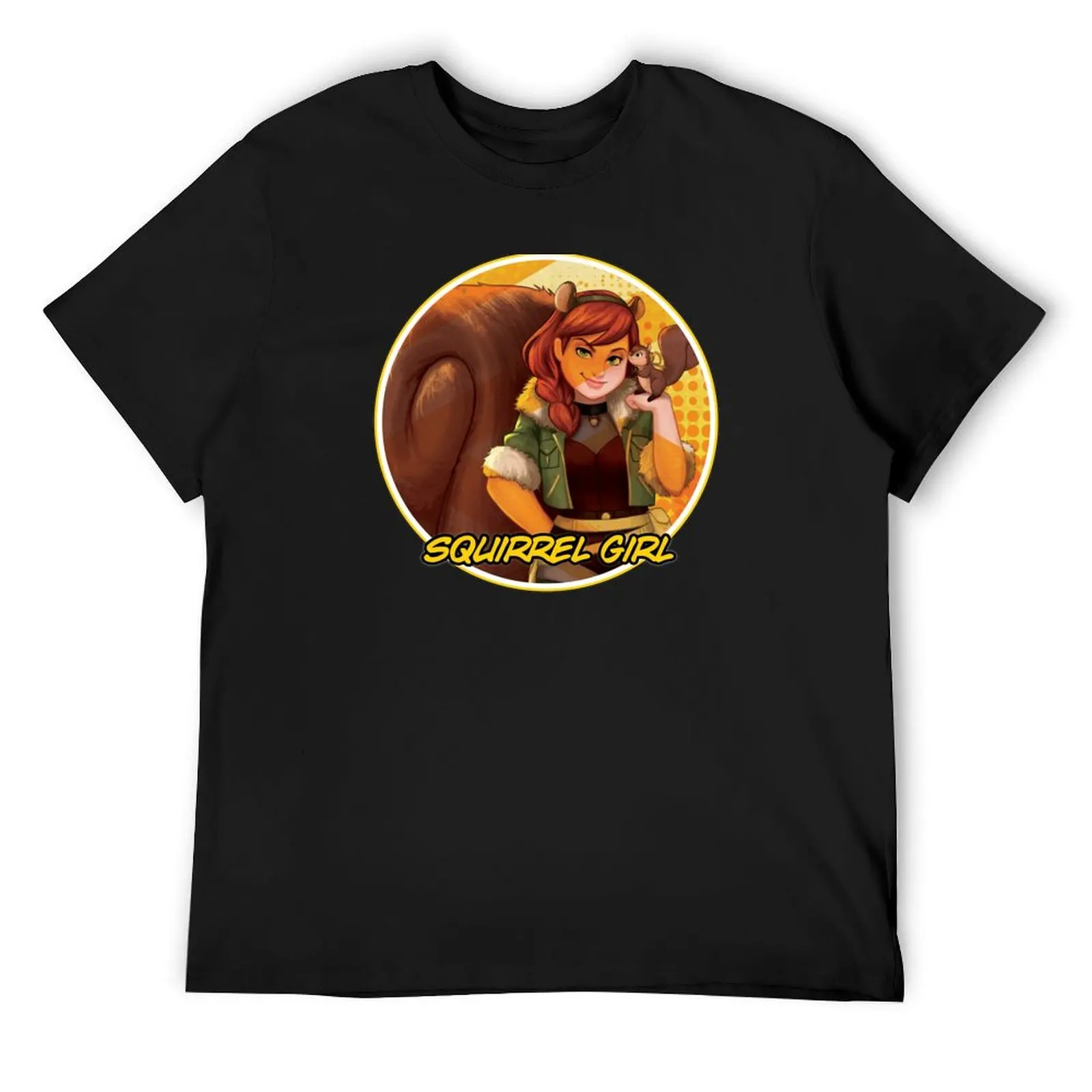 Squirrel Girl T-Shirt graphics kawaii clothes korean fashion graphic t shirt vintage mens workout shirts