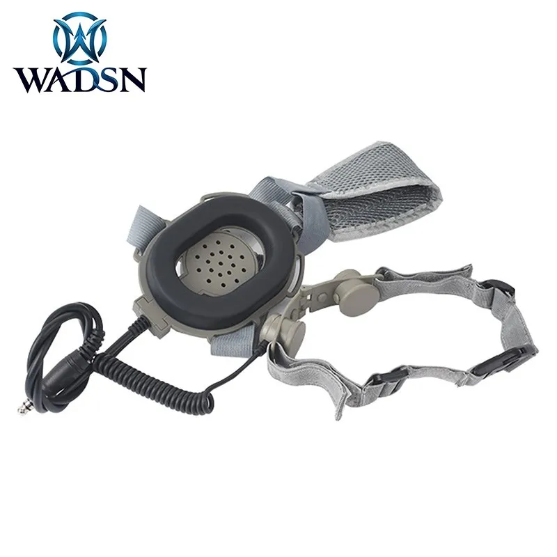 Imagem -05 - Wadsn Bowmen Evo Iii Tactical Headconjunto Microfone Destacável Vibração da Garganta Condução Óssea Comunicação Caça