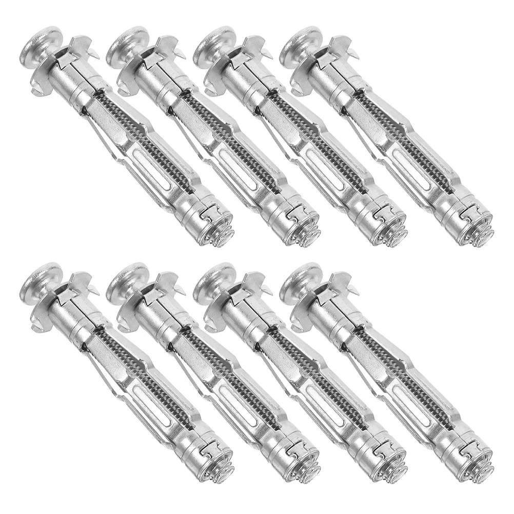 

25pcs Drywall Bolts Heavy Duty Hollow Wall Anchors For Drywall Plaster Fixing Expansion Nuts Screw Fasteners M6X52