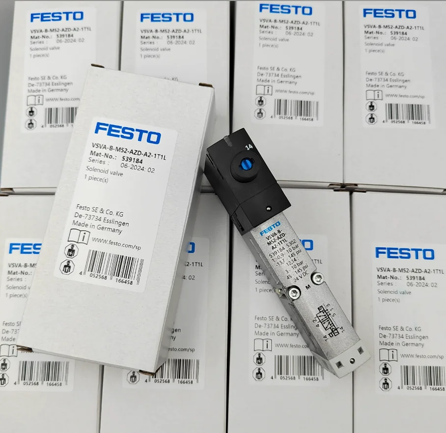 1-piece-vanne-solenoide-festo-539182539184539185539176vsva-b-m52-mzd-a2-1t1l-vsva-b-b52-zd-a2-1t1l-vsva-b-t32c-azd-a2-1t1l
