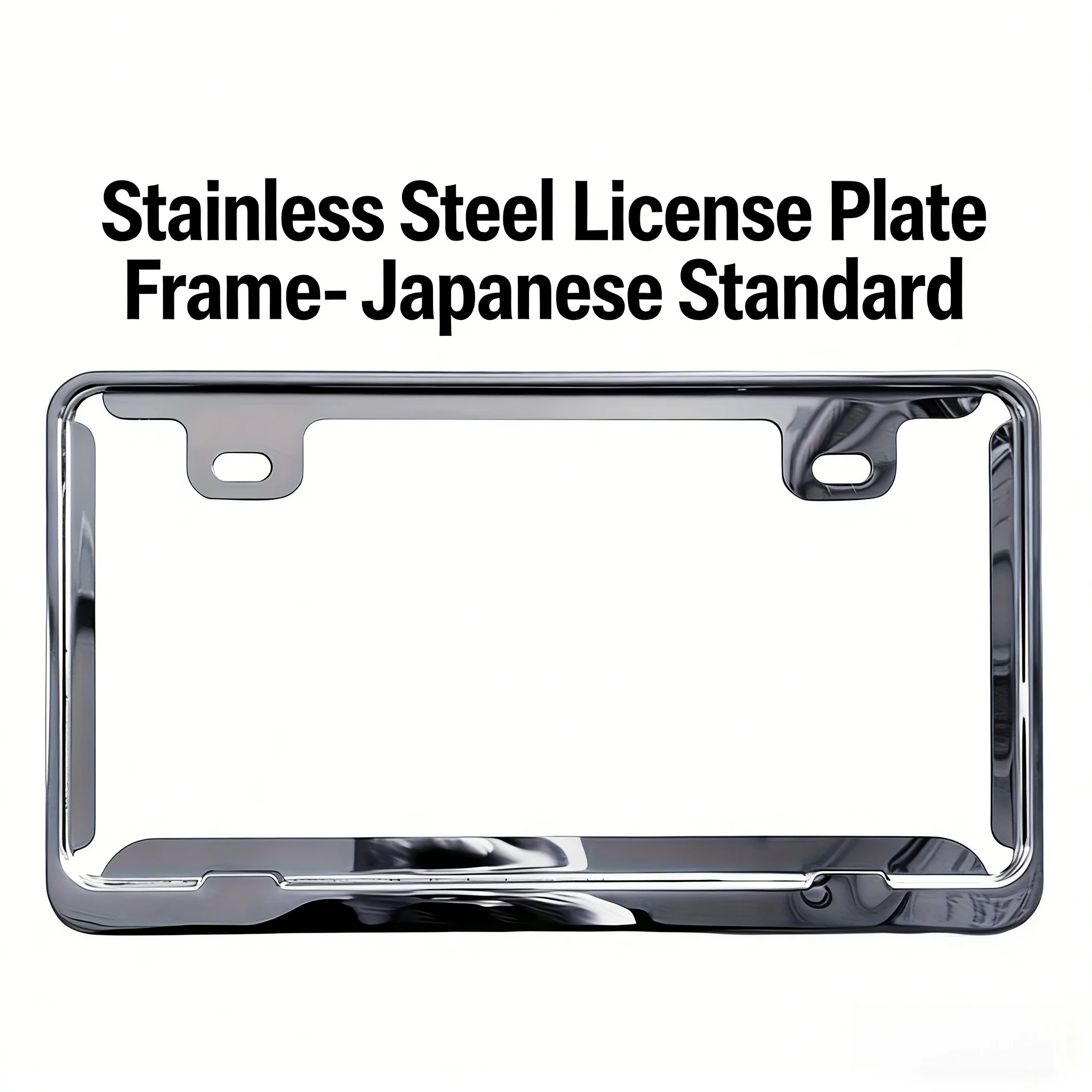 1 قطعة إطار لوحة الرخصة اليابانية العالمي الجبهة الخلفية غطاء لوحة ترخيص السيارة الملحقات الخارجية لجميع موديلات السيارات
