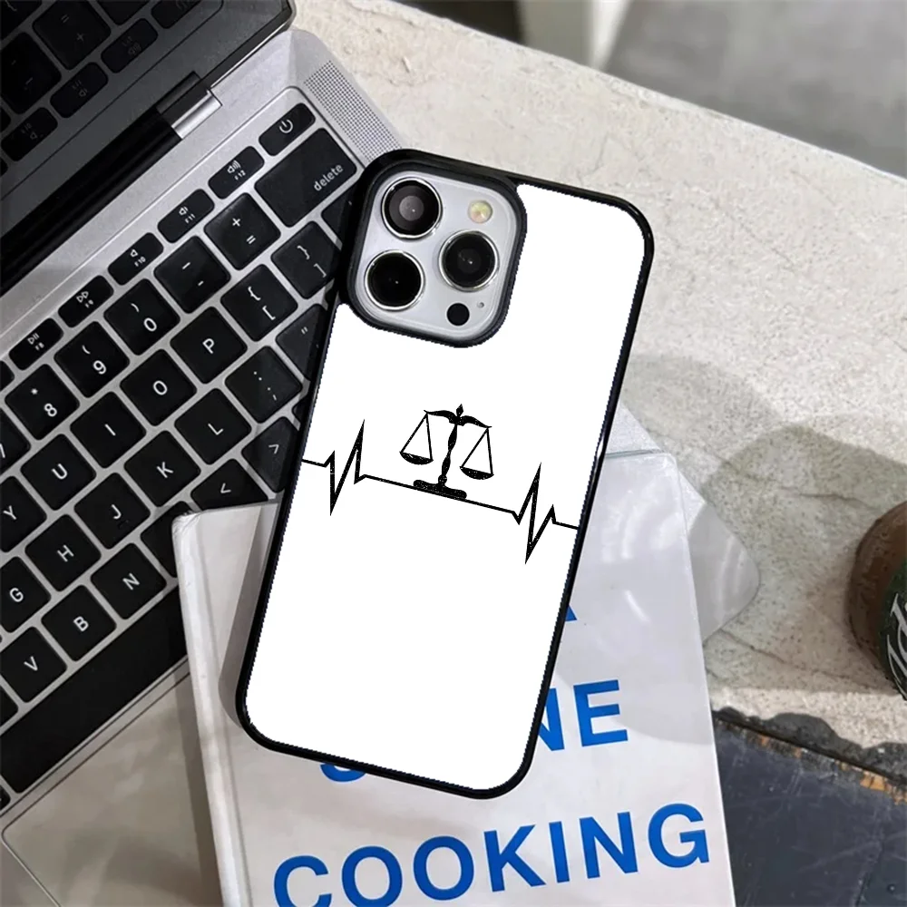 Law Lawyer Judge Justice Phone Case Strong Magnetic For IPhone 15 14 13 Pro Max 11 12 Mini Alex Mirror For Magsafe