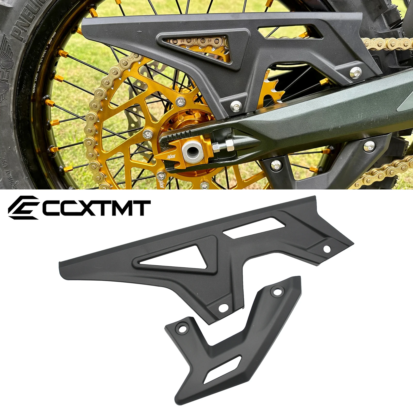 

Electric Motorcycle Chain Cover Guard Sprocket Guard For Sur Ron Sur-Ron Surron UltraBee Ultra Bee Electric Vehicle Dirt Bike