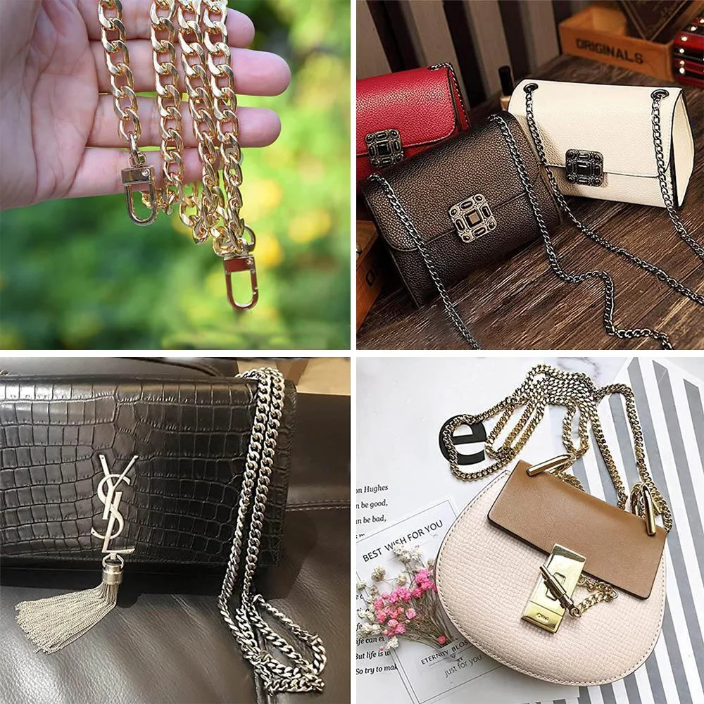 Handbag Straps for Crossbody Metal Replacement Bag Accessories Belt for Bag Accessories Handbag Belt Metal Shoulder Bag Straps