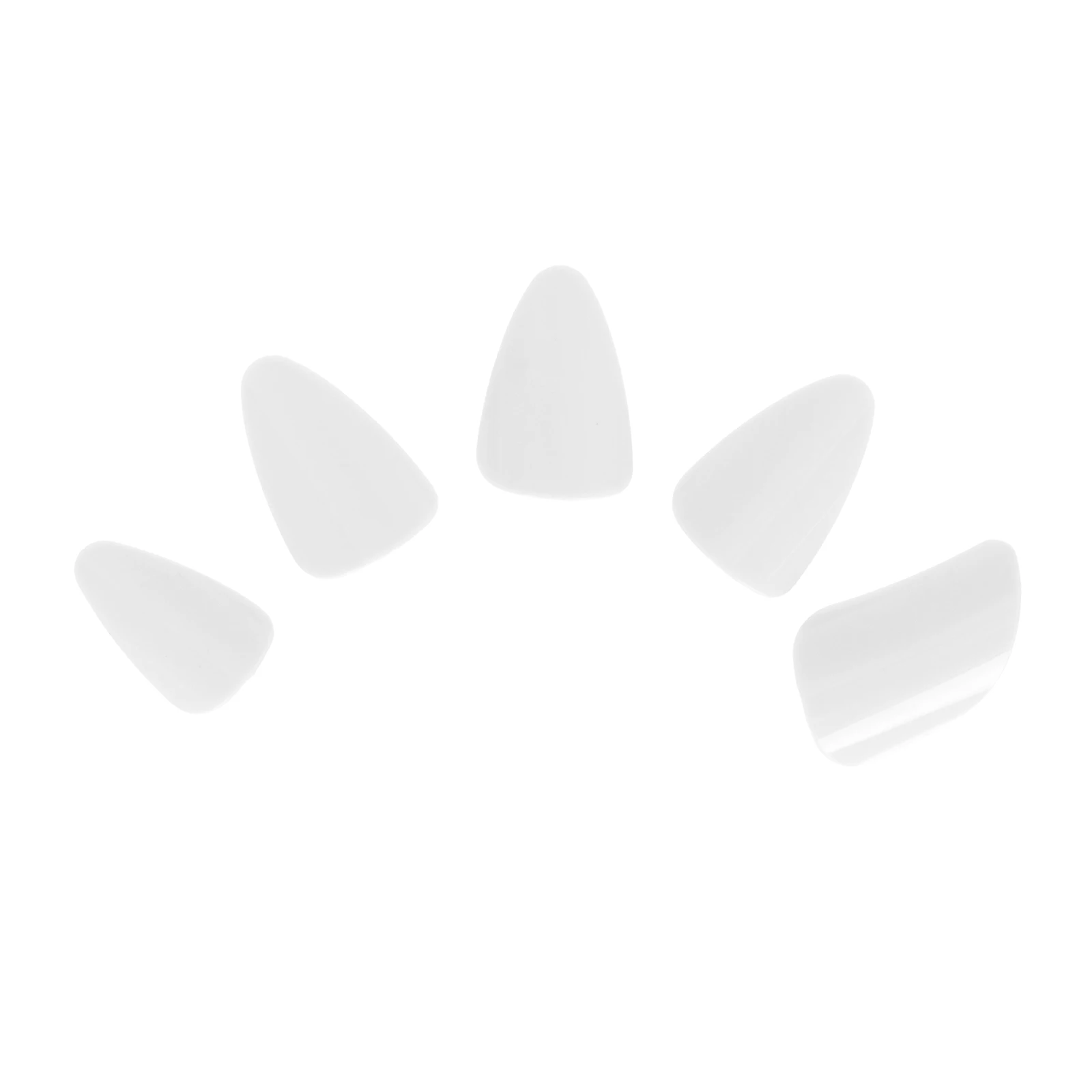 

5pcs Lute Nails Premium Nylon String Instrument Fingertip Protection Covers Easy Clean Comfortable Wear Warm Sound Lute Practice