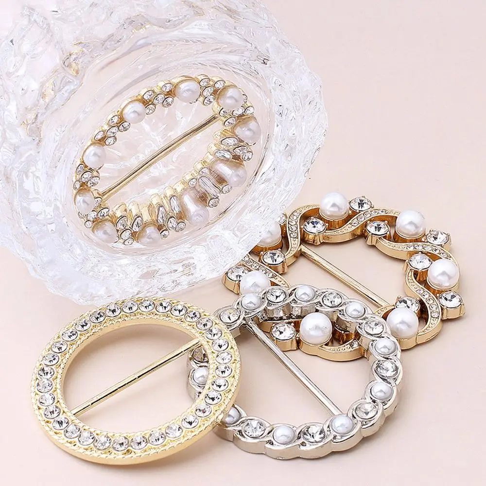 تنوعا الحرير المشبك كليب وشاح مشبك الوشاح شال تي شيرت كليب بروش الخصر مشبك دبابيس اليومية موضة مجوهرات