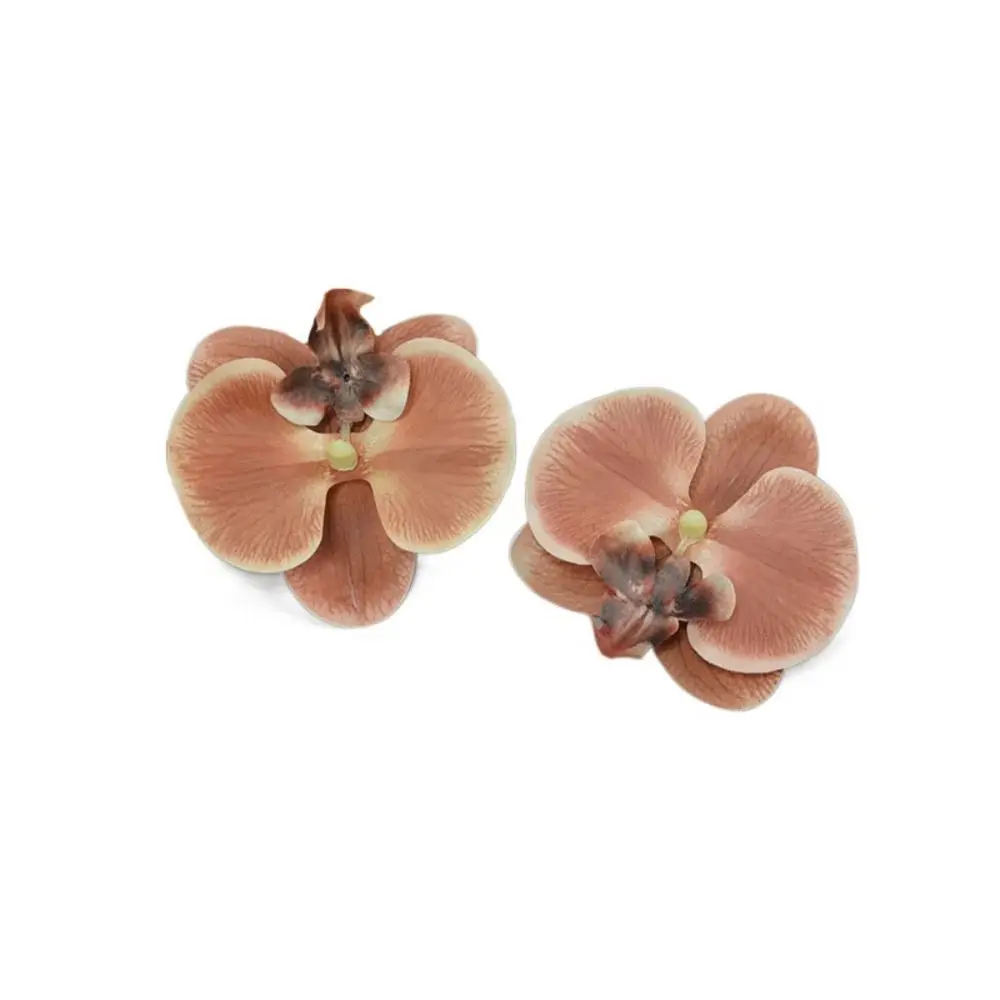 

2 шт. корейский стиль бабочка орхидея искусственный цветок ручной работы Скрапбукинг искусственная бабочка орхидея 8,5 см DIY