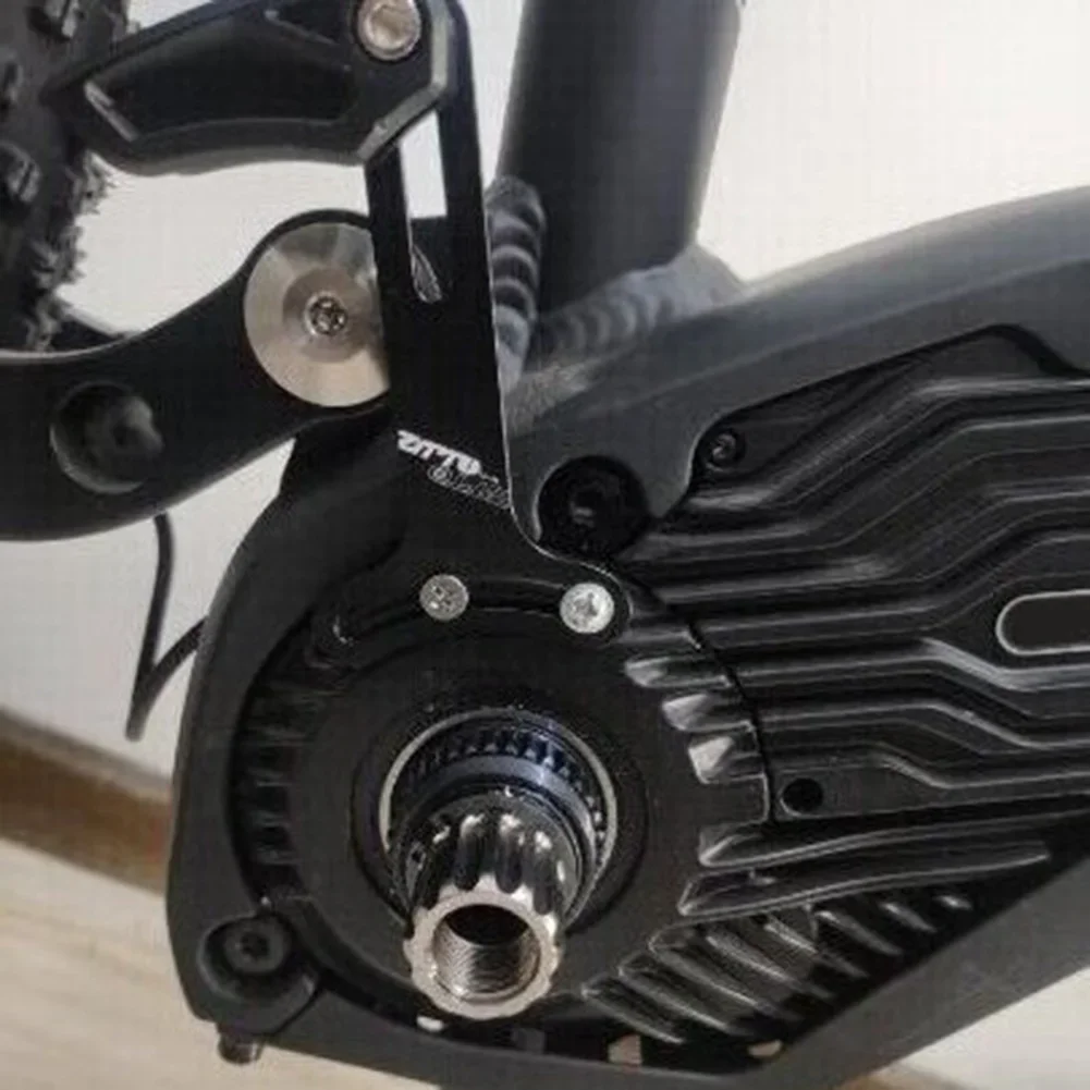 دليل سلسلة الدراجة الإلكترونية لأجزاء محرك بافانغ خفيفة الوزن محمولة وعملية من سبائك الألومنيوم + النايلون العلامة التجارية الجديدة #6