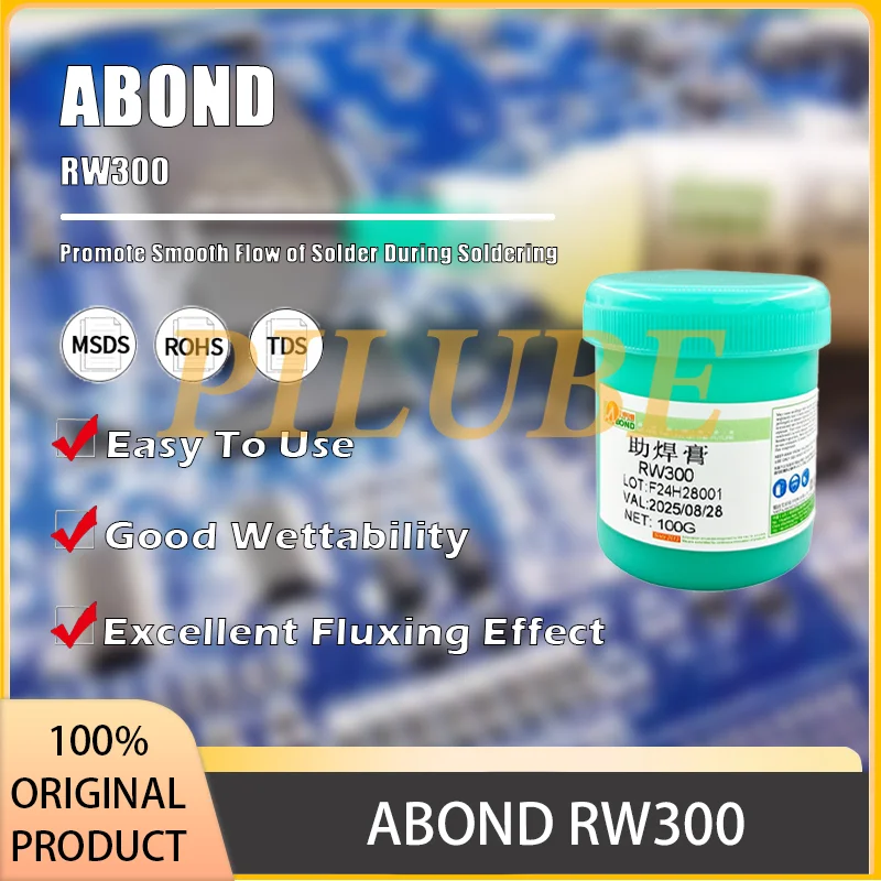 

ABOND RW300 Soldering Flux Paste for Efficient Soldering in Electronics and Industrial Applications Original Product