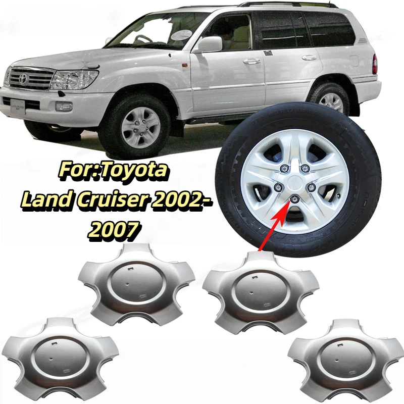 

For Toyota Land Cruiser Land Cruiser Land Cruiser, Wheel Hub Cover, Wheel Center Cover, 2002-2003
