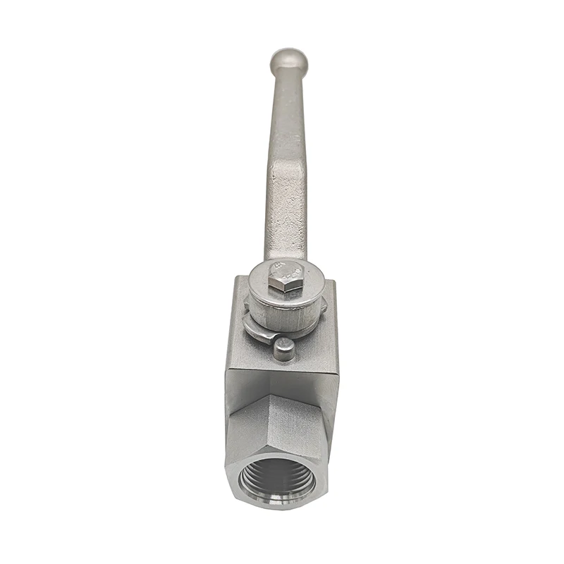 1/4 "3/4" 3/8 "1/2" 1 "2" Hochdruck 2-Wege-Kugelhahn 3/4/316l Edelstahl Innengewinde Hydraulik schalter Wasser – Detail 8