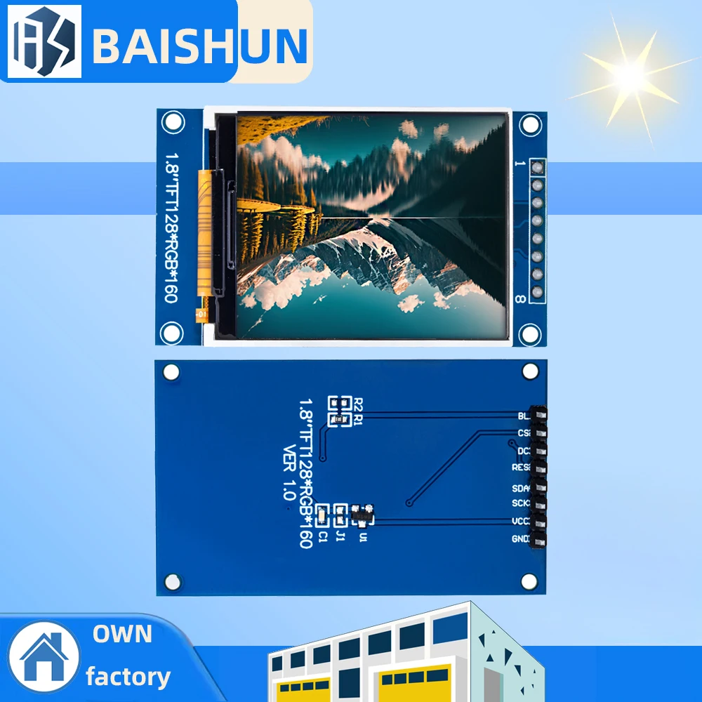 1.8 Inch Tft 128X16…