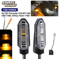 For Honda XL750 Transalp 750 2023-2025 LED Turn Signal Light Indicator Blinker DRL Lamp NT1100 CRF1100L Africa Twin 1100 2024