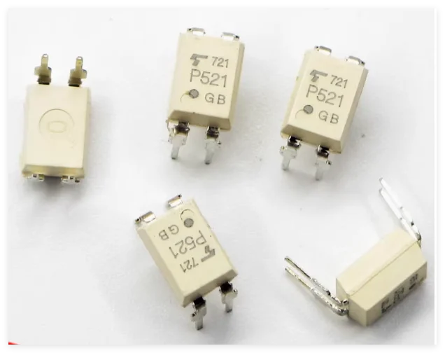 100 unids/lote IC optoacoplador TLP521-1GB DIP-4 optoacopladores P521 TLP521 nuevo DIP en Stock