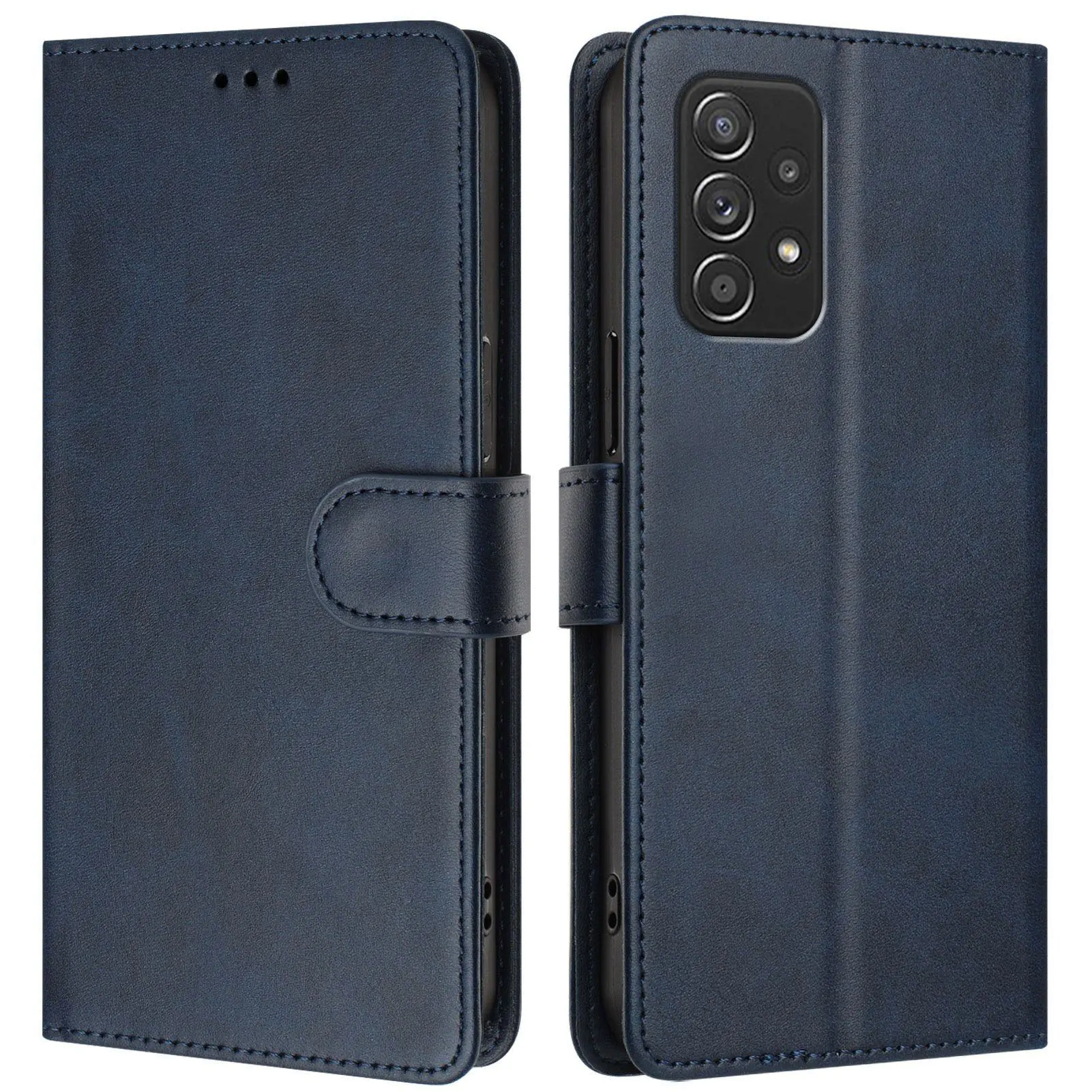 Luxury Magnetic Flip Leather Wallet Case For Samsung Galaxy A72 A52s A52 A42 A32 A22 A02s A02 Card Holder Shockproof Phone Cover